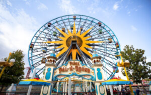 Ferris Whieel inside Disney California Adventure Park